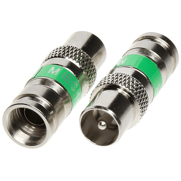 Ficha TV Macho Metalica Compressão 