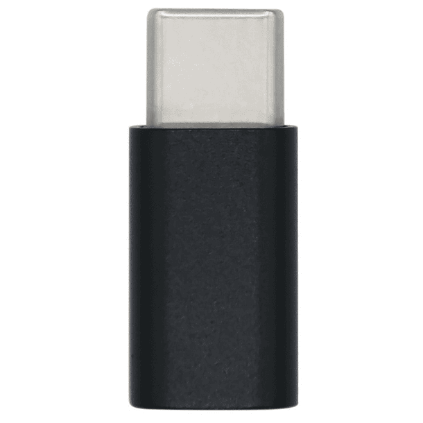 Adaptador Micro USB B Fêmea - USB C Macho (Preto) - AISENS 1