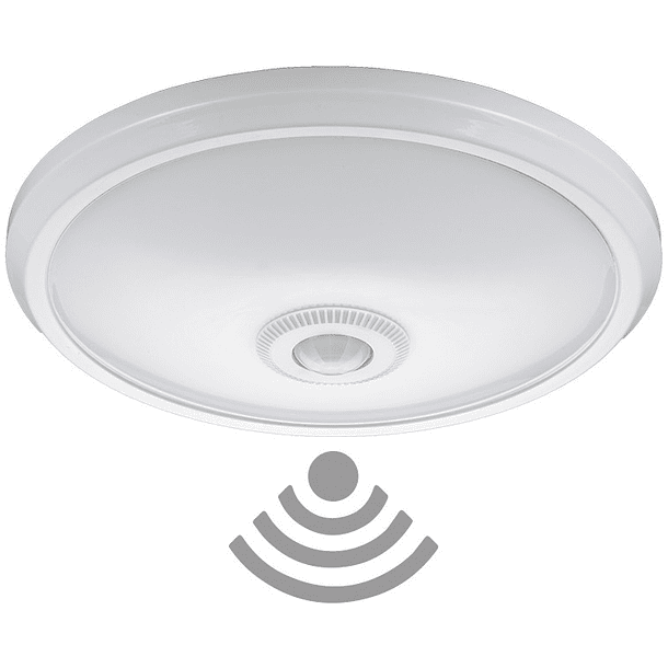 Candeeiro Plafon em LED 20W Branco F. 6000K 1600Lm c/ Sensor Movimento 