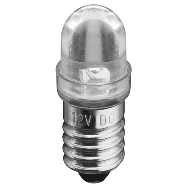 Lampada LED E10 12V AC/DC 6000K 