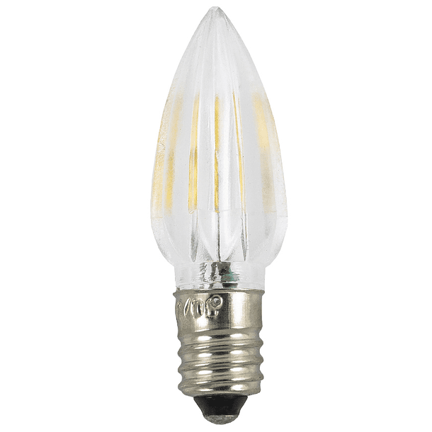 Lampada LED (tipo Vela) E10 12V Branco Q. 3000K 
