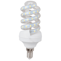 Lampada LED Espiral 220V E14 B5 7W Branco Q. 3000K 360º 595Lm