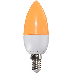 Lampada LED E14 220V 2W 120Lm - Laranja