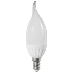 Lampada LED Opalina 220V E14 4W Branco Q. 3000K 340Lm