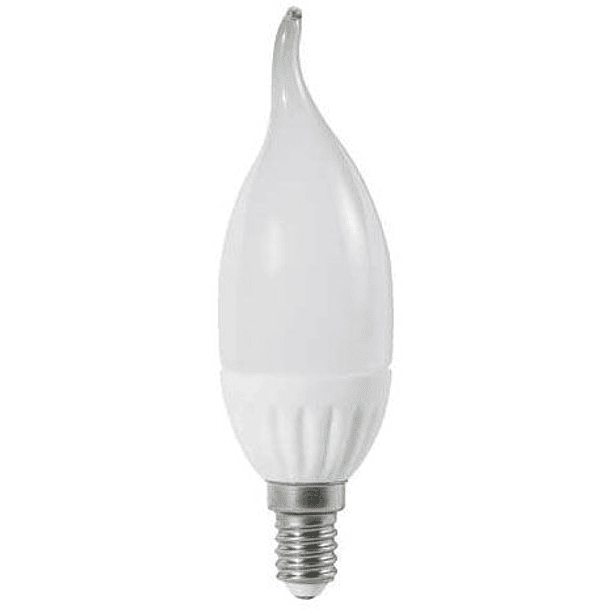 Lampada LED Opalina 220V E14 4W Branco Q. 3000K 340Lm 