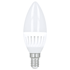 Lampada LED Opalina 220V E14 9W Branco Q. 3000K 840Lm