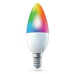 Lampada Smart LED Wi-Fi E14 C37 220V 5W RGB 400Lm - ENERGIZER