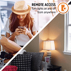 Lampada Smart LED Wi-Fi E14 C37 220V 5W RGB 400Lm - ENERGIZER 2