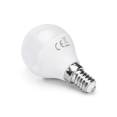 Lampada Smart LED Inteligente E14 G45 Wi-Fi 220V 7W RGB + Branco 3000K ~ 6500K