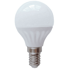 Lampada LED Opalina 220V E14 4W Branco F. 6000K 340Lm