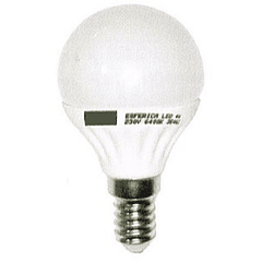 Lampada LED Opalina 220V E14 4W Branco Q. 3000K