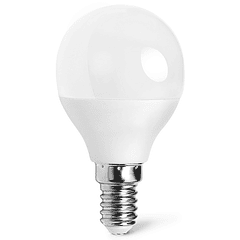 Lâmpada LED E14 G45 9W Branco 4000K 840Lm