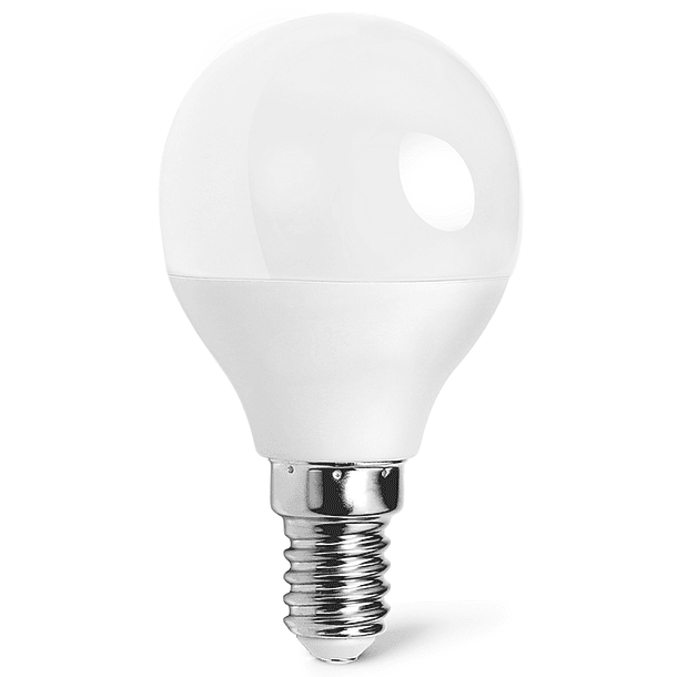 Lâmpada LED E14 G45 9W Branco 4000K 840Lm 