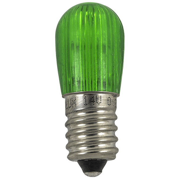Lampada LED E14 12~18V (Verde) p/ Série Natal 