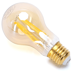 Lâmpada LED Inteligente E27 A60 Filamento Smart Wi-Fi 220V 6W 2700K ~ 6500K 806Lm (Âmbar)