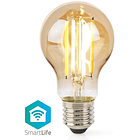 Lâmpada LED Filamento Inteligente SmartLife Wi-Fi E27 A60 1800K~3000K 7W 806Lm - NEDIS 1