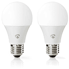 Pack 2x Lâmpadas LED SmartLife Wi-Fi E27 9W RGB+2700~6500K 806Lm - NEDIS 2