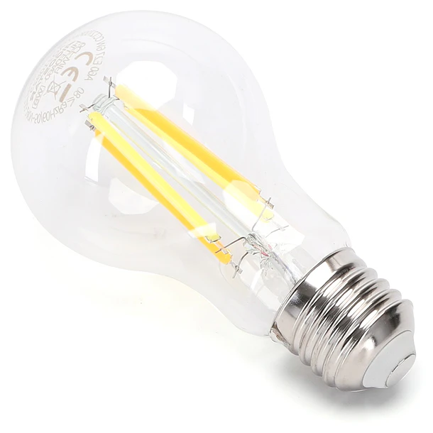 Lâmpada LED Inteligente E27 A60 Filamento Smart Wi-Fi 220V 6W 2700K ~ 6500K 850Lm (Transparente) 2