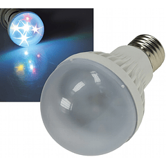 Lâmpada LED Efeitos RGB E27 220V 1,5W