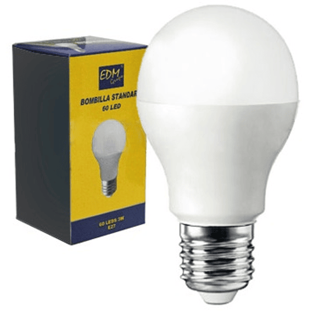 Lampada 60 LEDs E27 220V 3W Verde 300Lm 