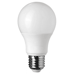 Lampada LED E27 A60 220V 10W Branco F. 6000K 800Lm - Dimável