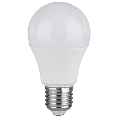 Lampada LED E27 A60 220V 9W Branco F. 6000K 810Lm