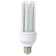 Lampada LED T3 2U 220V E27 6W Branco Q. 3000K 360º 450Lm