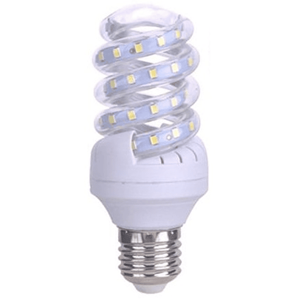Lampada LED Espiral 220V E27 B5 7W Branco Q. 3000K 360º 