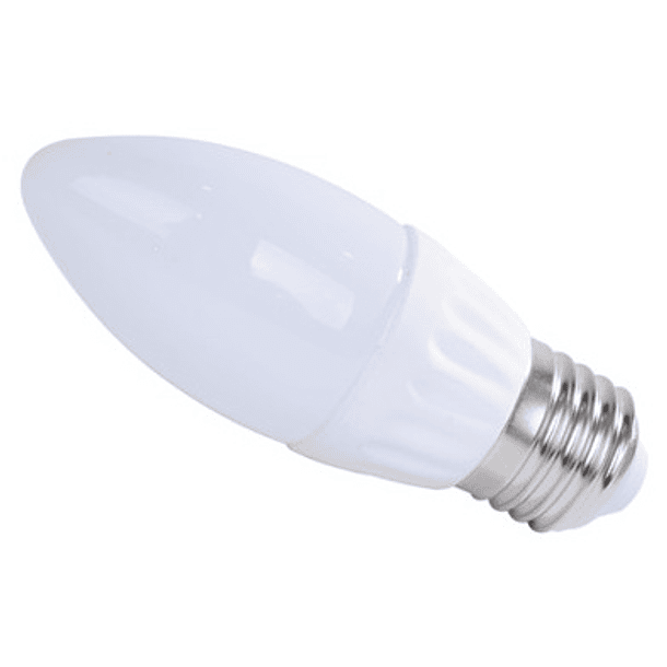 Lampada LED Opalina 220V E27 4W Branco F. 6000K 360º 340Lm 