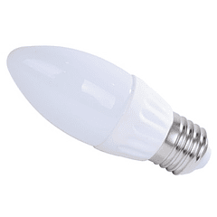 Lampada LED Opalina 220V E27 4W Branco Q. 3000K 360º 340Lm