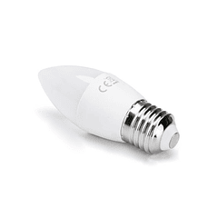 Lampada Smart LED E27 C37 220V 7W RGB + Branco 3000K ~ 6500K Wi-Fi