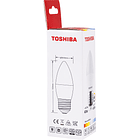 Lâmpada LED E27 C37 4,7W 4000K 470Lm - TOSHIBA 2