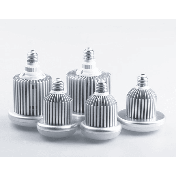 Lampada LED E27 MUSHROOM Alumínio 220V 30W Branco F. 6000K 2400Lm 3