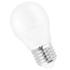 Lampada LED Opalina 220V E27 G45 6W Branco Q. 3000K 510Lm