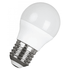 Lampada LED Opalina 220V E27 9W Branco F. 6000K 840Lm