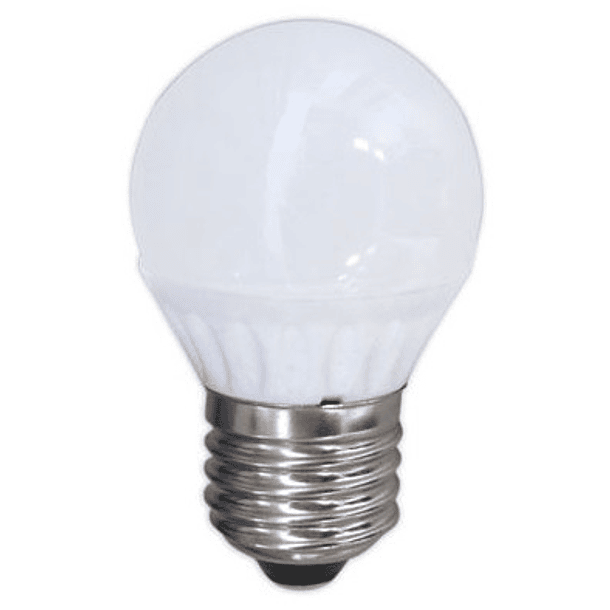 Lampada LED Opalina 220V E27 4W Branco Q. 3000K 360º 340Lm 