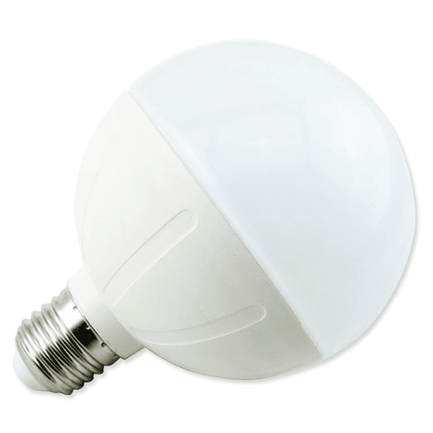 Lampada LED E27 C5 G95 220V 15W Branco Q. 3000K 1500Lm 1
