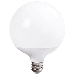 Lampada LED E27 G95 220V 12W Branco F. 6000K 950Lm