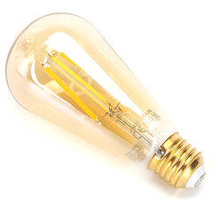 Lâmpada LED Inteligente E27 ST64 Filamento Smart Wi-Fi 220V 6W 2700K ~ 6500K 806Lm (Âmbar)