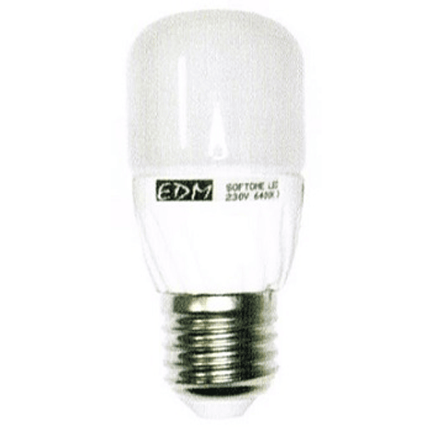 Lampada LED Opalina 220V E27 5W Branco Q. 3000K 360º 400Lm - EDM 