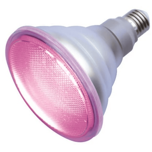Lampada LED E27 PAR38 220V 12W p/ Crescimento Plantas e Flores 