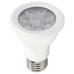 Lampada LED COB 220V E27 PAR20 7W Branco Q. 3000K 680Lm