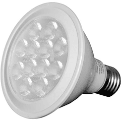 Lampada LED COB 220V E27 PAR30 12W Branco F. 6000K 680Lm
