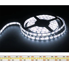 Fita 1200 LEDs SMD2835 Flexivel IP20 Branco F. 6000K 24V - 5 mts