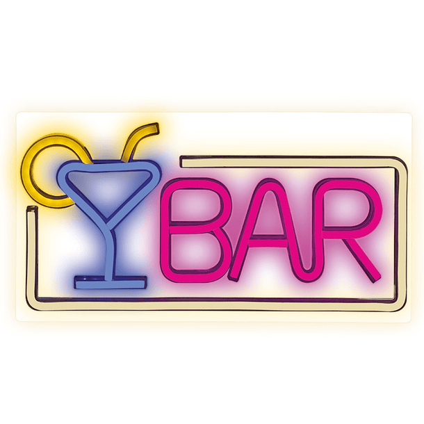 Luz Decorativa LED Neon Multicor BAR - FOREVER 