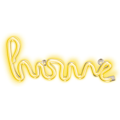 Luz Decorativa LED Neon Branco Quente HOME - FOREVER