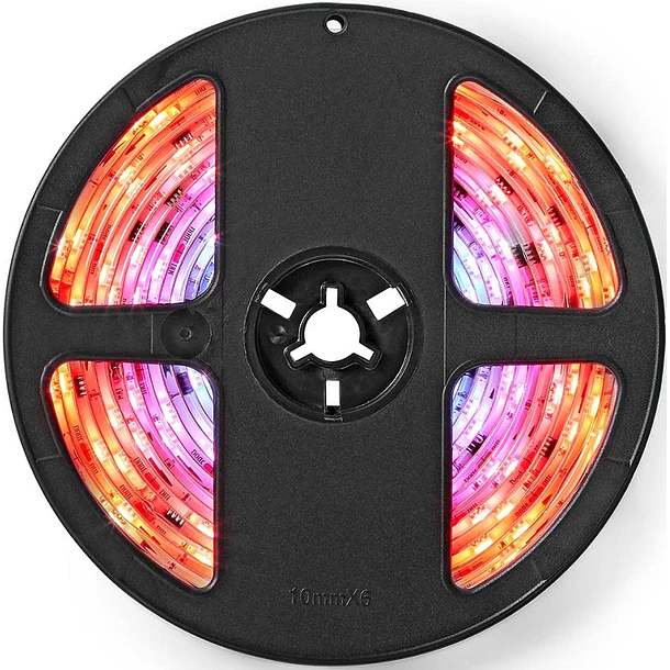 Fita LED RGB Inteligente Wi-Fi SmartLife IP65 480Lm (5 mts) - NEDIS 4
