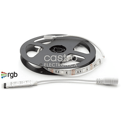 Fita LEDs SMD5050 RGB 5V IP65 (50cm)