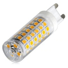 Lampada LED 220V G9 9W Branco F. 6000K 700Lm - Dimável