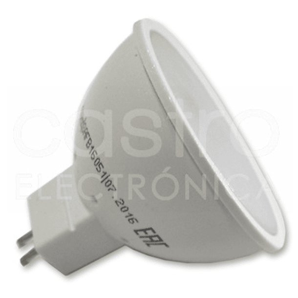 Lampada LED 220V MR16 7W Branco 4000K 560Lm 1